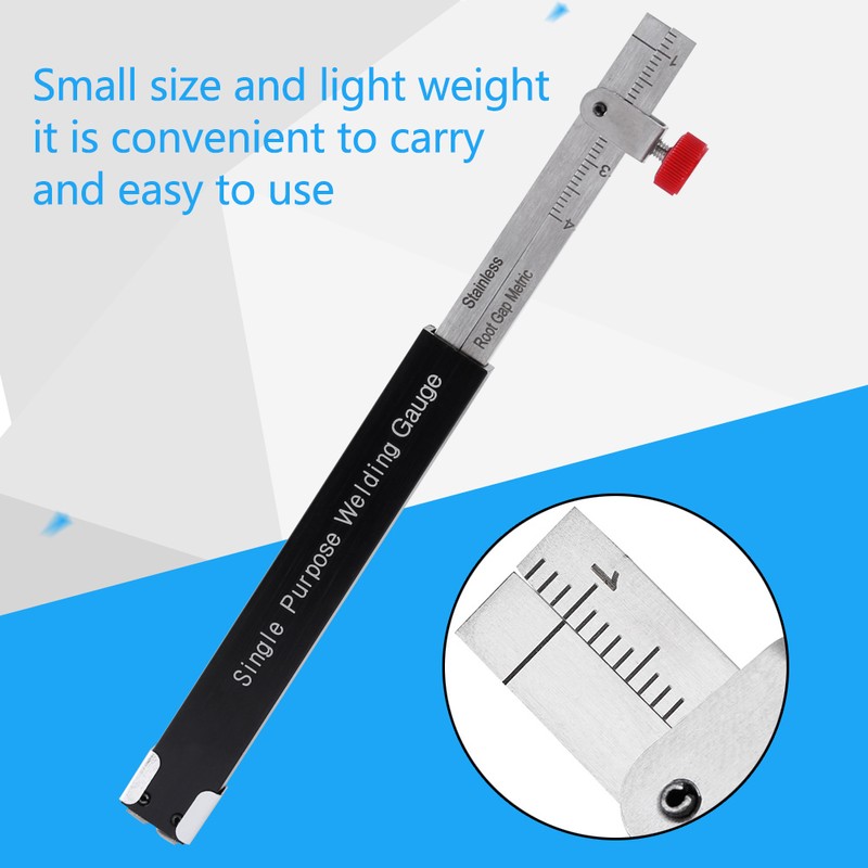 1pc Steel Internal Single Purpose Welding Gauge Root Gap Misalignment