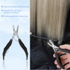 Multi Function Hair Extension Pliers, Fusion Crusher Tool for Keratin