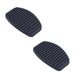 TAKPART 2 x Clutch Pedal Brake Pedal Pad Clutch Rubber Pedal Pad 4170605 71736224 51778057 7568442