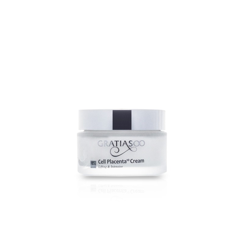 Gratiassu Cell Placenta 10 Cream 50ml 220ml+Mask Pack Cell Placenta