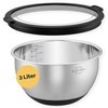 SILBERTHAL Stainless Steel Bowl with Lid - 3L Mixing Bowls