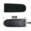 NICOLIE Centre Console Armrest Lid Soft Fabric Armrest Cover Compatible