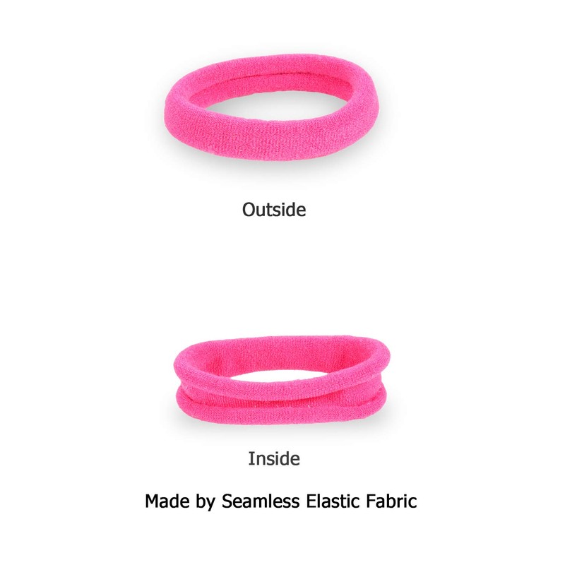 Seamless Hair Band Small Hair Ties Ponytail Holder No Crease