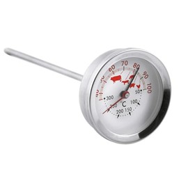 Weis Meat/Oven Thermometer, Stainless Steel Silver, 5 x 5 x 15 cm