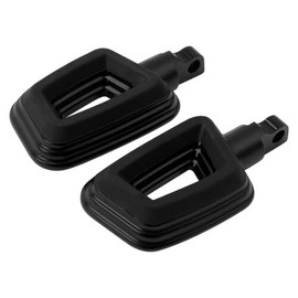 TCMT Black Male Mount-Style Footpegs Pegs Fit For Harley Touring Street Glide Softail