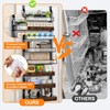 Clothink Over the Door Pantry Organizer,6 Tier Wall Mounted Hanging