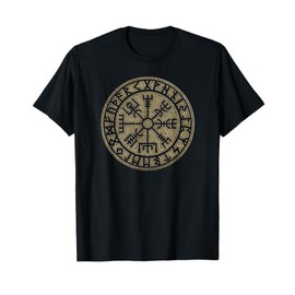 Vegvisir Viking Compass Runes Nordic Celtic Protection T-Shirt