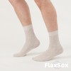 GreenWeave Earthwise - Calcetines de lino ultrafinos y transpirables para