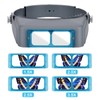 Optivisor Jewelers Magnifying Glasses - 1.5X, 2X, 2.5X, 3.5X Optical