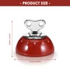 Magnetic Mechanical Timer, Mechanical Egg Timer, 60 Minute Mechanical Kitchen
