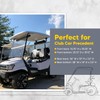 Club CAR Precedent Front Golf Cart Seat Covers Diamond Stitching