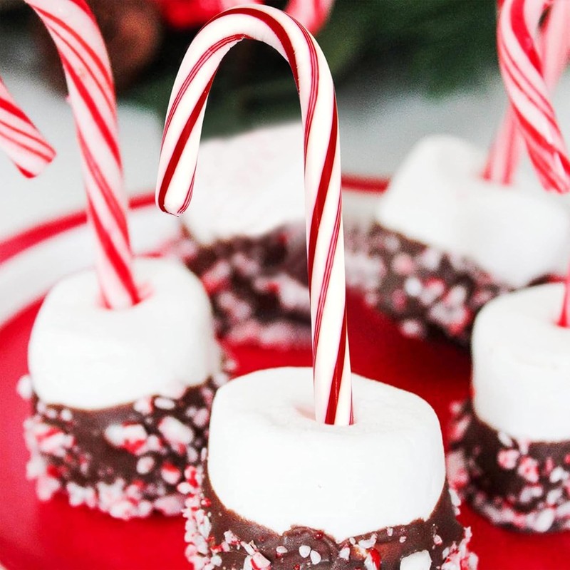 Christmas Candy Canes 1 Pack (12 Pieces) Classic Red and