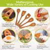 MFC 5-Piece Wooden Cooking Spoons - Kitchen Set from Natural