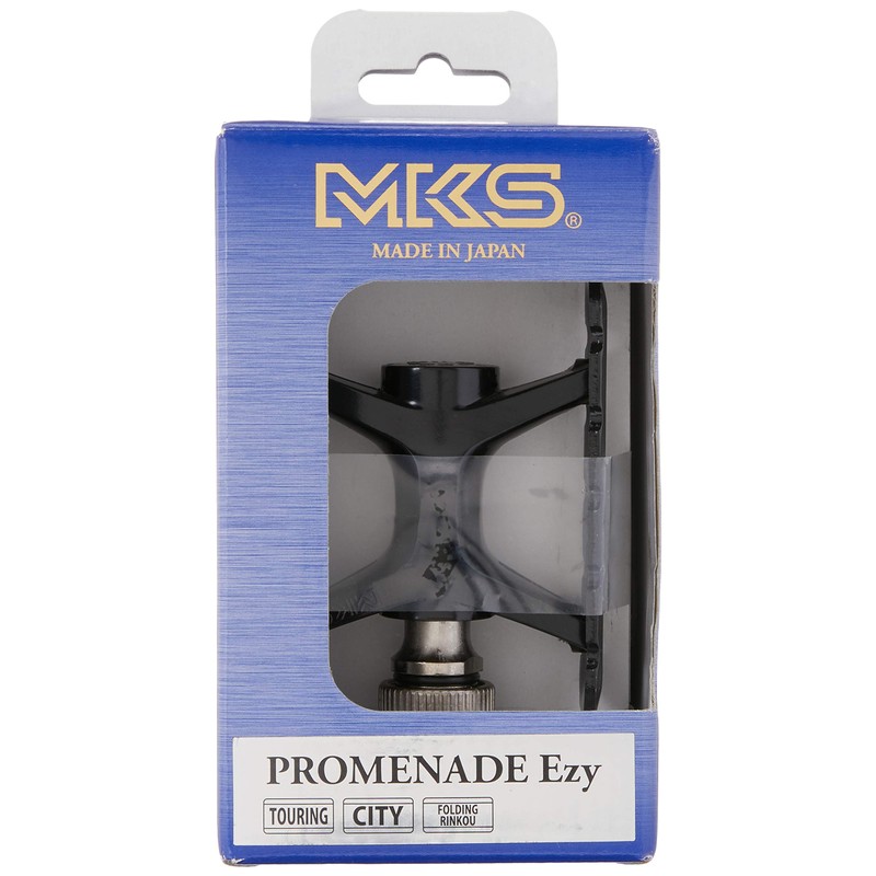 MKS(三ヶ島製作所) 自転車 ペダル PROMENADE Ezy (プロムナード イージー) ブラック