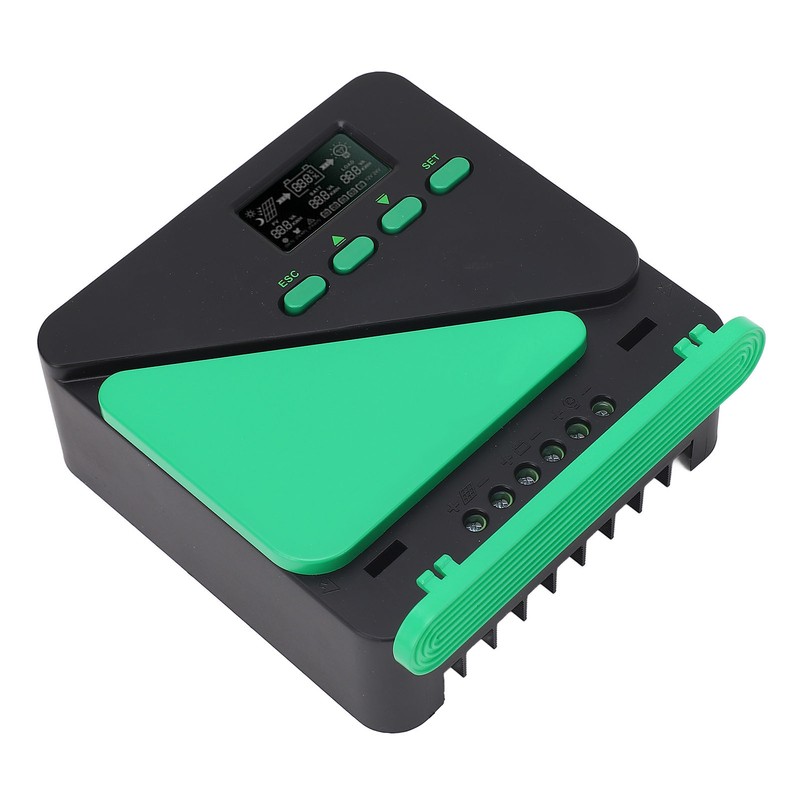 MPPT Solar Charge Controller 12V 24V Intelligent Regulator LCD Display