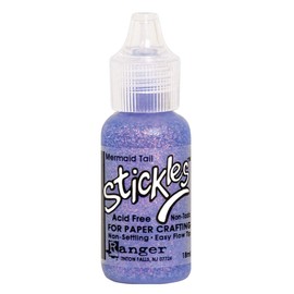 Stickles Glitter Glue .5oz-Mermaid Tail Fabric