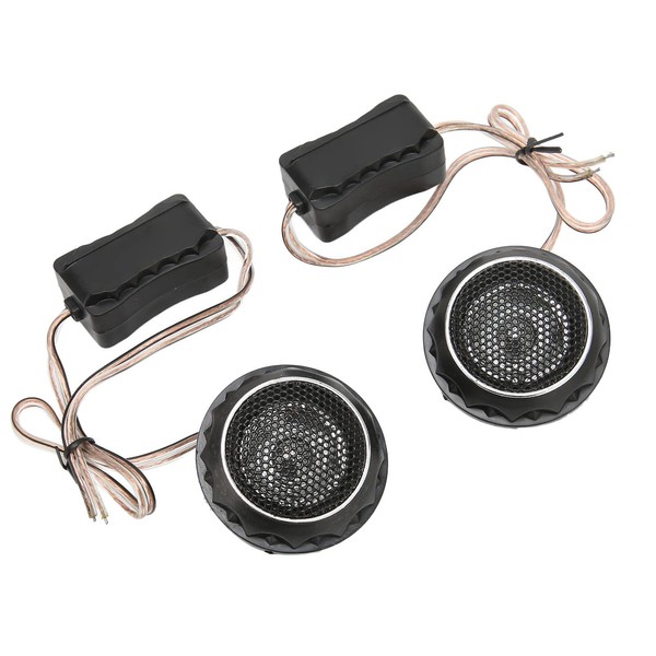 Bewinner 2X Car Tweeter, 140W Premium Dome Tweeter, Car Speaker
