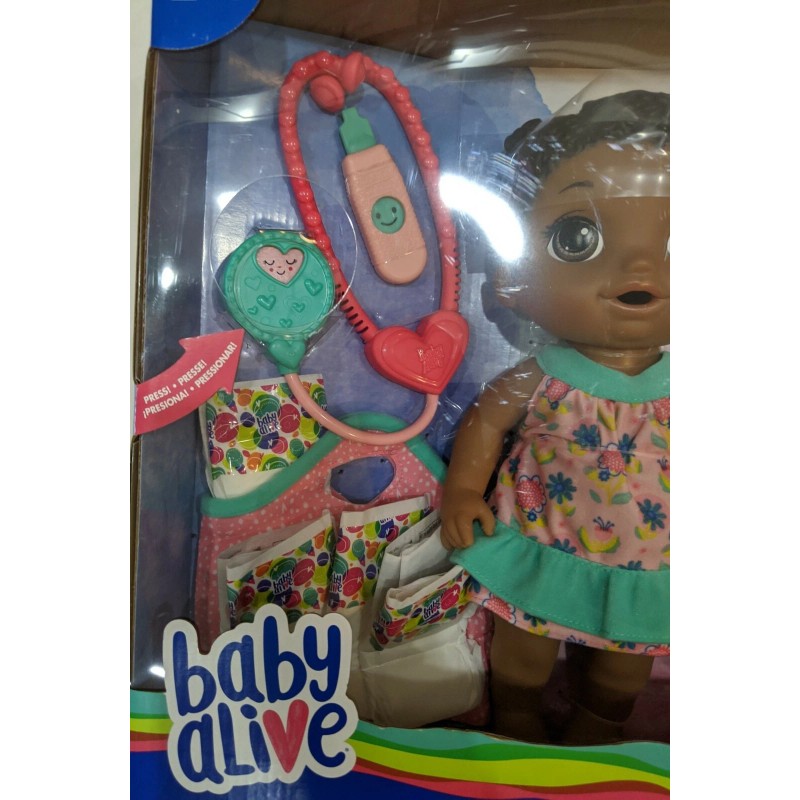 Hasbro Baby Alive Make Me Better Baby Doll African American