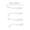 Señuelos De Pesca Plástico,Vinilos De Pesca,50 Pcs 5cm Suave Cebos
