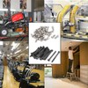 TOP-VIGOR 30Pcs M4-0.7 x 12mm Hex Socket Head Cap Screws,