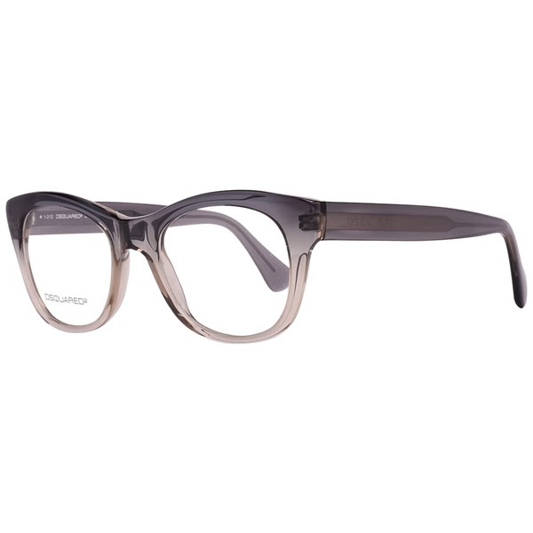 Dsquared DQ5106 49020 Dsquared2 Optical Frame DQ5106 020 49 Butterfly Glasses Frame 49, Grey, gray