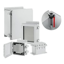 Hoffman A864PHC Enclosure, PolyPro, Polyester, 8.12" x 6.12" x 4.38"