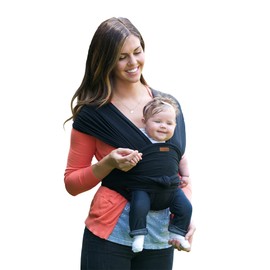 JJ Cole Agility Flex Stretch Baby Carrier – Infant Carrier to Toddler Carrier – 1 Size fits Most Parents – Women 6-20 and Men XS-2X