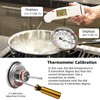 3" Dial 2" Probe FERRODAY 1/2 NPT Stainless Steel Dial