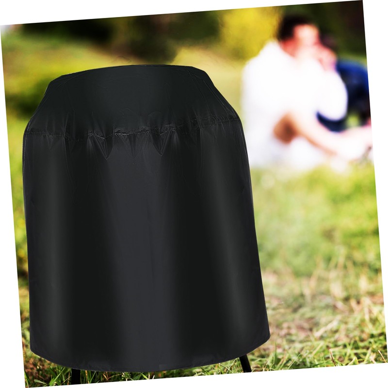 Kisangel BBQ Grill Cover Durable Outdoor Barbecue Protector for Round