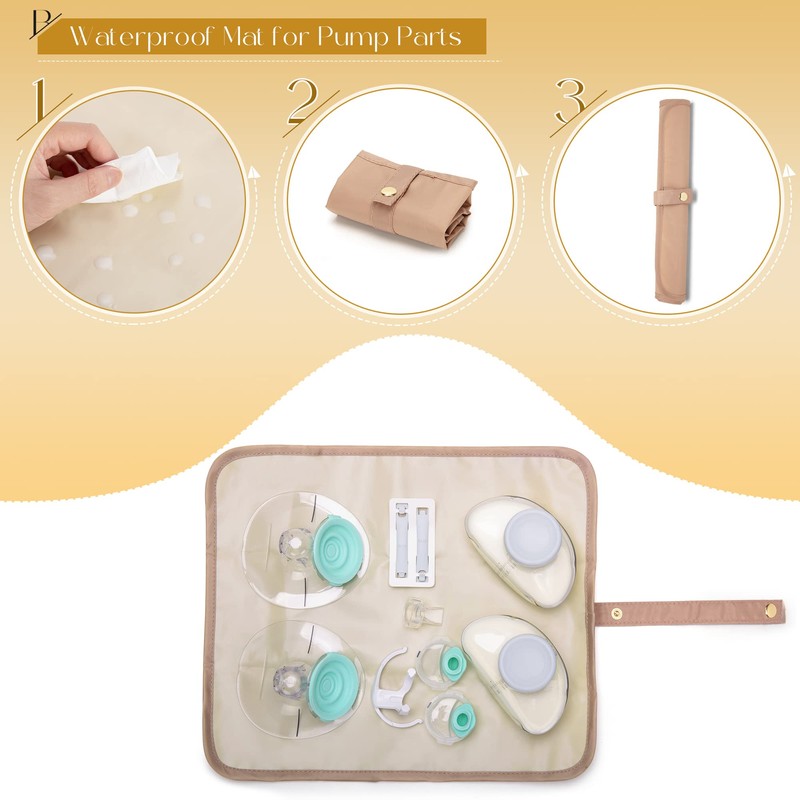 Fasrom Portable Breast Pump Bag Compatible with Elvie Pumps Pump