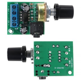 AOICRIE 4pcs LM386 Audio Amplifier Module 10W Mini Power Amplifier Board DC 3-12V Volume Adjustable Control