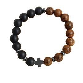 SBI Jewelry Baptism Gifts Man Bracelet for Man God's Love Woman Bracelets Prayer Hand Womens Jewllery Bracelet