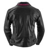Black Brand Women's Leather Sapphire Motorcycle Jacket (Black, Small)