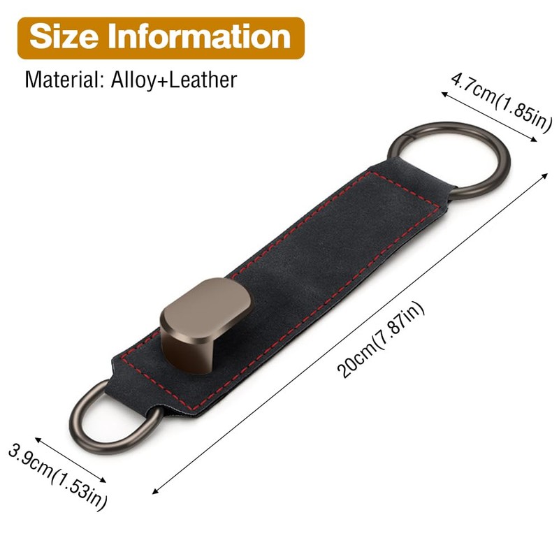 2Pcs Auto Hooks for Back Seat Storage, Universal Car Back