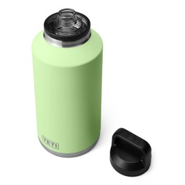 YETI Rambler 64 oz Bottle, Vacuum Insulated, Leakproof, Stainless Steel with Chug Cap, Key Lime