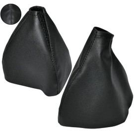 AERZETIX - C59175 - Gear Lever Bag - Gear Stick Gaiter and Handbrake Gaiter - Compatible with Alfa Romeo 159 from 2005 to 2011 - Colour: Black - Faux Leather