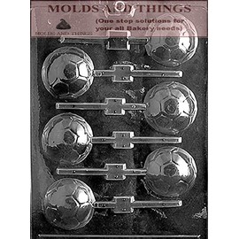Soccer Ball Chocolate Candy Mold, Sports chocolate candy mold With copywrited Molding Instruction