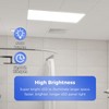 2x4 LED Flat Panel Light, 9100LM Recessed Drop Ceiling Light