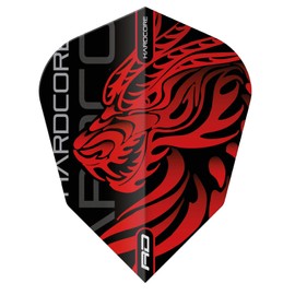 RED DRAGON Jonny Clayton V-Standard Dart Flights- 3 Sets Per Pack (9 Dart Flights in total)