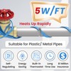 MAXKOSKO 24Ft. 120V Dual Lights Pipe Heating Tape, Self-Regulating Heat