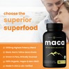 NutraChamps USDA Organic Maca Root Capsules for Women & Men,