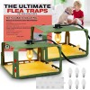 Paddsun 2 Green Flea Traps for Effective Pest Control
