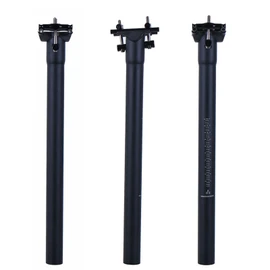 Bicycle Seat Post, 11.8 inches (300 mm), Ultra Lightweight, 5.7 ± 0.2 oz (145 ± 5 g), High Rigidity, 1.1 inches (27.2 mm), Lightweight Carbon Seat Post, Non-Glossy, Road Mountain Bike, MTB, Cyclocloth, Comfortable Travel Companion (27.2 x 300 mm)