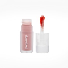 dearcloud Gentle Crush Serum Blush – Liquid Blush for Cheeks with Hyaluronic Acid – Korean Beauty Makeup – Pink Veil (.19 fl oz)