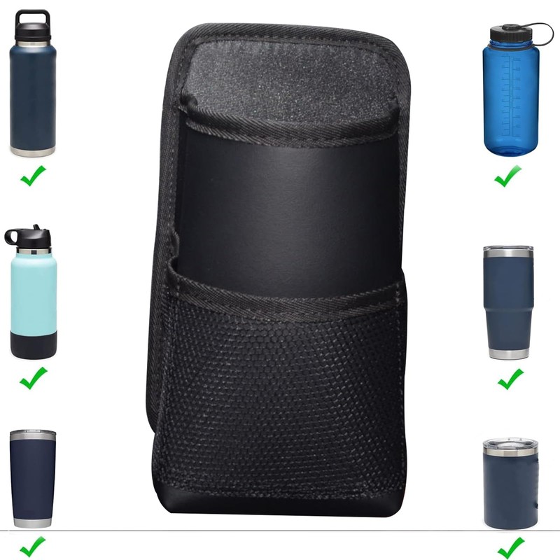 Large Car Cup Holder Expander, Fits Large 24/36/40/46oz Water Bottles,
