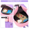 CHERUBIC Toddler Backpack Waterproof Cute Dinosaur Small Preschool Backpack Cartoon