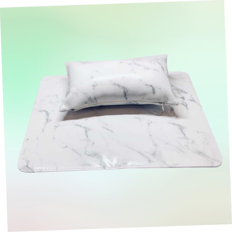 Healeved Pu Non-slip Hand Pad Set Portable Art Manicure Accessories