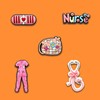 20Pcs Medical Shoe Decoration Charms for Croc Clog, Nurse Charms