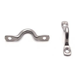 Sydien 304 - Lote DE 10 Hojas de Acero Inoxidable para Kayak de 5 mm, Longitud Total de 5 mm, para Barco, Bimini, Kayak M5