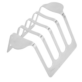 Stainless Steel Toast Rack Easy to Clean Vintage Rusttight Toast Bread Rack Holder Suitable for Baking (Style 1 3.15x2.76in)
